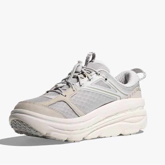 NWT Hoka Bondi B3LS Sneakers All Gender Size W8 / M7 Gray - Picture 4 of 13